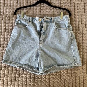 Zara Mom Jean Shorts